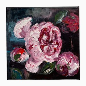Lenny Bebeselea, East of Eden No.1, 21. Jahrhundert, Acryl auf Leinwand