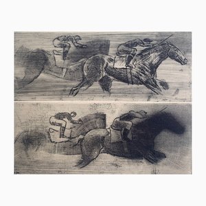 Pawel Zablocki, Three Sketches for New Runs, Etching on Paper, 2010
