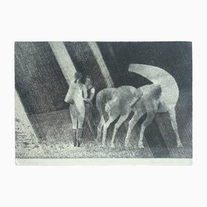 Pawel Zablocki, Presentation (Part Two), Etching on Paper, 2005