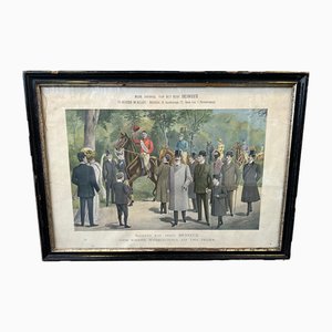 Art Deco Advertising Lithograph, 1930s