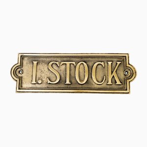 Art Deco Floor Sign, 1920s