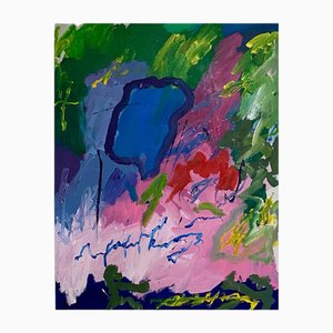 Gauthier Bruel, Exaltation No.5, Acrilico su tela, 2024