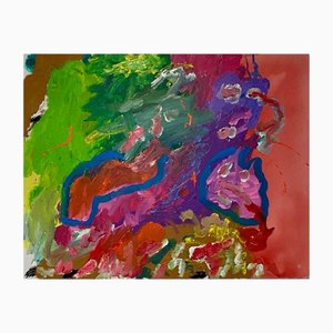 Gauthier Bruel, Exaltation No.4, Acrylic on Canvas, 2024