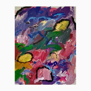 Gauthier Bruel, Exaltation No.1, Acryl auf Leinwand, 2024