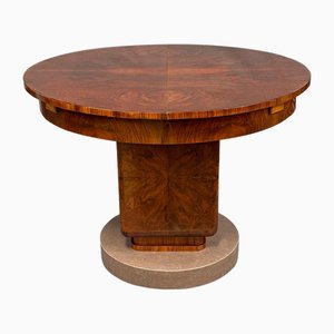 Tavolo da pranzo vintage Art Déco, anni '30