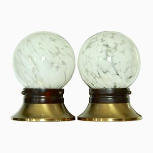 Lampes de Bureau Vintage Murano Grazielle, 1960s, Set de 2