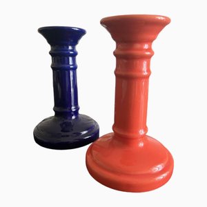 Bougeoirs Vintage, 1980, Set de 2