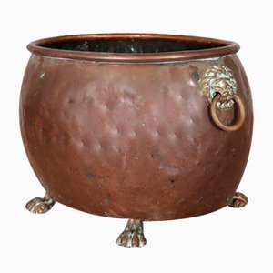 Brass Coal Bin, 1890s