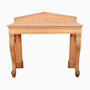Scottish Bleached Oak Console