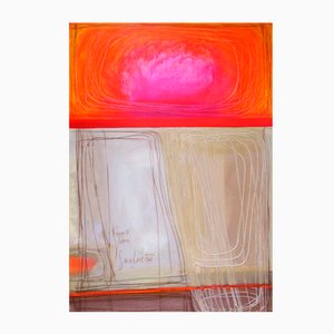 Dina Abele, Kupu Sea at the Sunset, Acrylic on Canvas