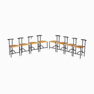 Postmodern Tokyo Dining Chair attributed to Rodney Kinsman for Bieffeplast, Italy, 1985