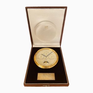 Reloj de escritorio de metal de Maison Chopard Genève, 1987