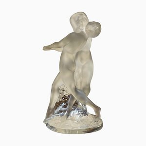 Two Naked Dancers by Lalique France