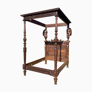 Letto a baldacchino di Henri-Auguste Fourdinois