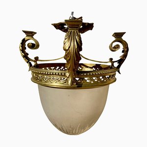 Lámpara de techo Napoleón III antigua