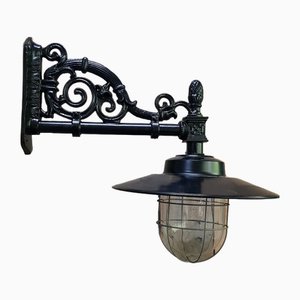 Outdoor Cast Iron Wall Lamp, 2024