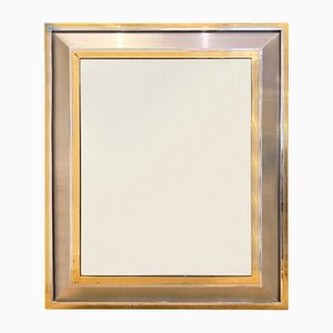 Large French Cushion Mirror, 1970s