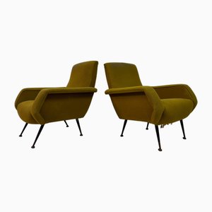 Set of Mid-Century Armchairs, 1960s