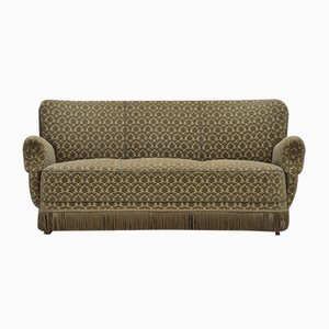 Danish Banan 3-Seater Sofa in Velour, 1960s