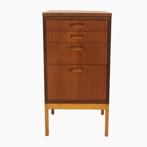 Scandinavian Teak Chest of Drawers, Sweden, 1950