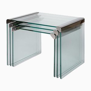 Nesting Tables Typ T35, 1970s, Set of 3