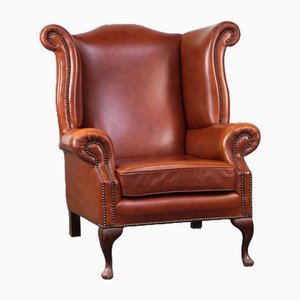 English Chesterfield Wing Chair