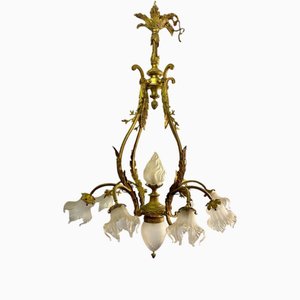 Louis Xvi Style Bronze Chandelier