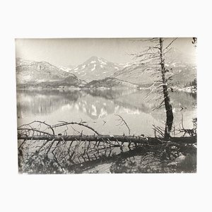 Bernard Darot, Lac de montagne, 20th Century, Silver Gelatin Print
