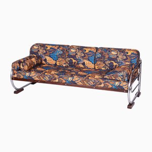 Bauhaus Sofa in Beech attributed to Robert Slezak, Czech, 1930s