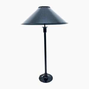 Table or Floor Lamp in Black Painted Metal by Ingo Maurer for Design M, 1970s