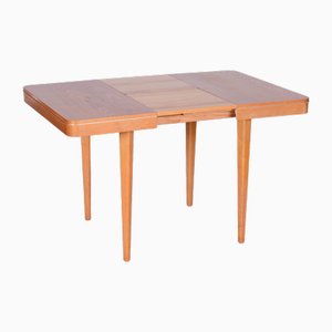 Table Pliante Mid-Century en Chêne attribuée à Jitona Sobeslav, République Tchèque, 1950s