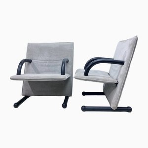 Poltrone modello T-Line di Burkhard Vogtherr per Arflex, anni '80, set di 2