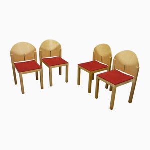 Postmodern Dining Chairs by Arno Votteler, 1980s, Set of 4