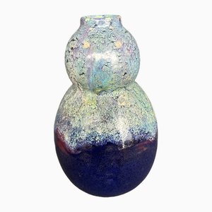 Large Bilobed Ceramic Vase byFelix Gête for CAB, 1920s