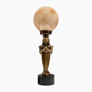 Ritter Tischlampe aus Messing, 1920er