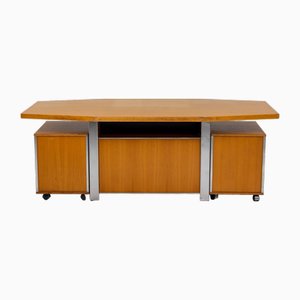 Bureau par Luisa et Ico Parisi pour Mim Roma, Italie, 1950s