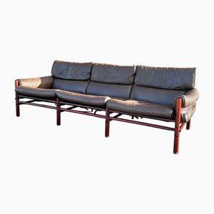 Mid-Century Modern Kontiki 3-Seater Sofa by Arne Norell, Sweden, 1960s