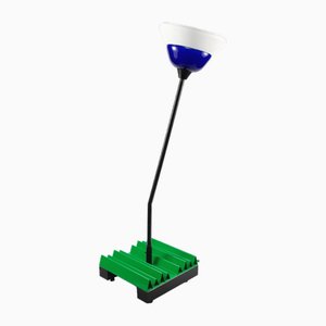 Große postmoderne Tischlampe in Blumenform von Gigi Marcazzan für Vistosi, 1987