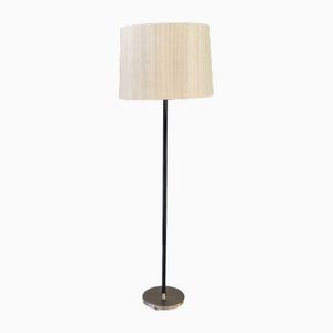 Lampadaire Ajustable avec Abat-Jour en Tissu par JT Kalmar pour JT Kalmar, Vienna, 1950s
