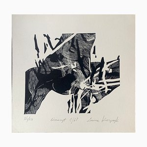 Luiza Kasprzyk, Nyx, 2023, Linocut