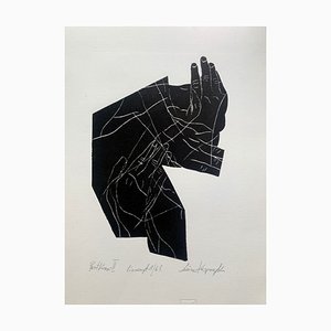 Luiza Kasprzyk, Partkraw II, 2023, Linocut