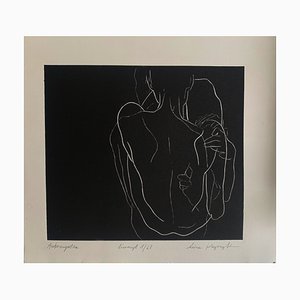 Luiza Kasprzyk, Self-Suggestion, 2023, Linocut