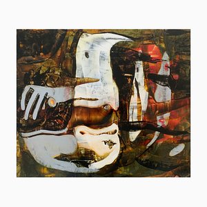 Monika Rossa, Modality 14, 2024, Acrylics on Board