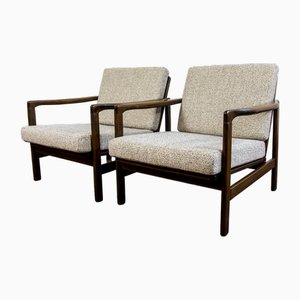 Mid-Century Stühle von Zenon Bączyk, 1960er, 2er Set