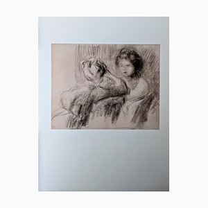 Pierre-Auguste Renoir, Retrato de una niña, Litografía