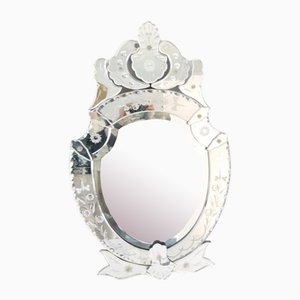 Specchio antico veneziano ovale