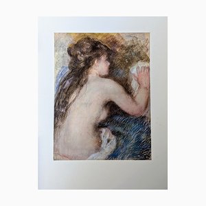 Pierre-Auguste Renoir, Desnudo desde atrás, Litografía