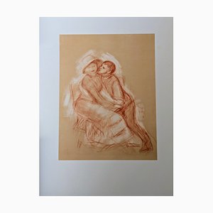 Pierre-Auguste Renoir, Liebende, Lithographie