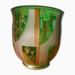 Antique Green Bowl by Josef Hoffmann, 1903