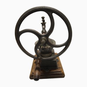 Large Cast Iron Manual Counter Coffee Grinder